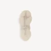 Zapatilla Triple S de suela transparente para hombre en blanco