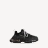 Zapatilla Triple S de suela transparente para mujer en negro Zapatilla Triple S de suela transparente para mujer en negro