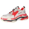 Zapatilla Triple S «Gris Rojo» 536737W09OH6495
