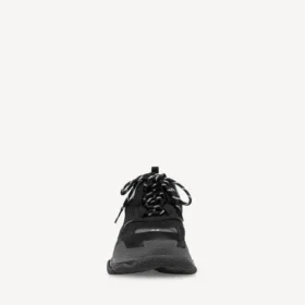 Zapatilla Triple S para hombre con suela transparente en negro