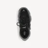 Zapatilla Triple S para hombre con suela transparente en negro Zapatilla Triple S para hombre con suela transparente en negro