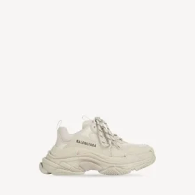 Zapatilla Triple S para mujer en color beige