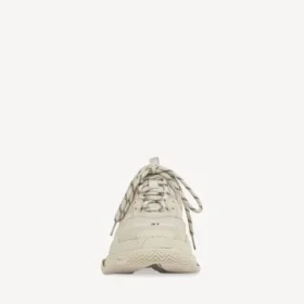Zapatilla Triple S para mujer en color beige