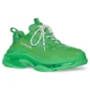 Zapatilla Triple S «Suela transparente verde» 541624W2GA13510