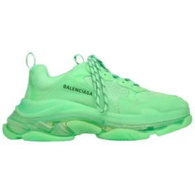 Zapatilla Triple S «Suela transparente – Verde neón» 541624W2CF13801