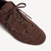 Zapatilla urbana para mujer en color marrón