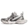 Zapatillas 3XL «Malla y poliuretano en blanco y negro» 734731W3XL49710