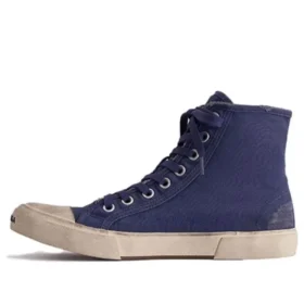 Zapatillas bajas Paris «Algodón deshilachado índigo y goma blanca» 688752W3RC14990
