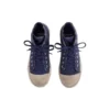 Zapatillas bajas Paris «Algodón deshilachado índigo y goma blanca» 688752W3RC14990