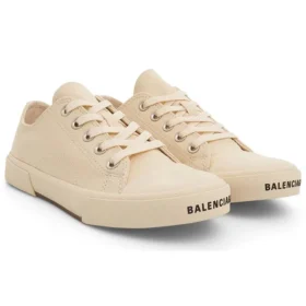 Zapatillas bajas Paris Sneaker «Algodón blanco y goma blanca» 688757W3RCB9090