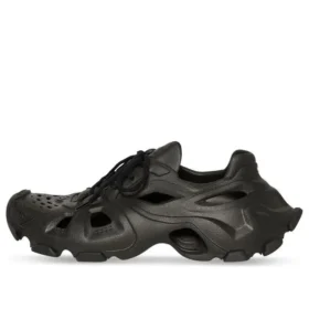 Zapatillas con cordones y recortes HD «Negro» 702416W3CES1000