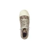 Zapatillas de caña alta Paris «Algodón BB Monogram color canela y goma blanca» 688756W3RQ12298