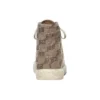 Zapatillas de caña alta Paris «Algodón BB Monogram color canela y goma blanca» 688756W3RQ12298