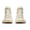 Zapatillas de caña alta Paris «Algodón desgastado blanco y goma blanca con grafitis» 688752W3RR49010