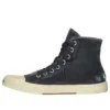 Zapatillas de caña alta Paris «Denim desgastado negro y goma blanca» 688756W3RC11090