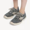 Zapatillas de denim «Hamptons» para mujer en azul/blanco roto