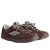 Zapatillas de gamuza Hamptons «Dark Brown Grey» 841765WHPSU2290WHITE
