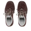 Zapatillas de gamuza Hamptons «Dark Brown Grey» 841765WHPSU2290WHITE