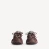 Zapatillas de gamuza para hombre modelo «Hamptons» en marrón oscuro/gris Zapatillas de gamuza para hombre modelo «Hamptons» en marrón oscuro/gris