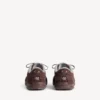 Zapatillas de gamuza para hombre modelo «Hamptons» en marrón oscuro/gris Zapatillas de gamuza para hombre modelo «Hamptons» en marrón oscuro/gris