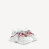 Zapatillas deportivas de trail con cordones para mujer en blanco/rojo/gris/negro Zapatillas deportivas de trail con cordones para mujer en blanco/rojo/gris/negro