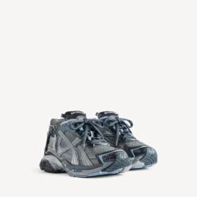 Zapatillas deportivas para hombre en gris/azul marino/azul claro