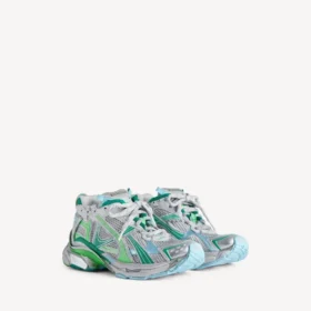 Zapatillas deportivas para hombre en gris/verde/azul