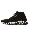 Zapatillas deportivas Speed con cordones «Tejido reciclado negro con suela negra con grafitis» 621611W05GE1015