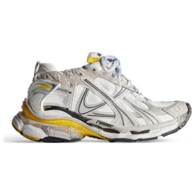 Zapatillas Runner «Beige, blanco, amarillo, nailon y tejido similar al gamuza» 772767W3RNY9170
