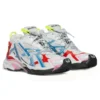 Zapatillas Runner «Blanco desgastado, azul, rojo, malla y nailon» 677402W3RB69645