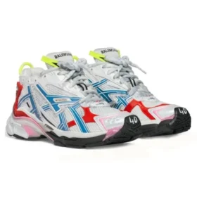Zapatillas Runner «Blanco desgastado, azul, rojo, malla y nailon» 677402W3RB69645