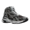 Zapatillas Runner de caña alta «Tejido de nailon gris similar al gamuzado» 695764W3RH31891