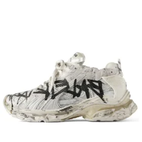 Zapatillas Runner Graffiti «Blanco Negro» 772774W3RBQ9010