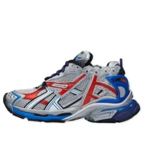 Zapatillas Runner «Gris, azul y rojo, malla y nailon» 677403W3RB61264