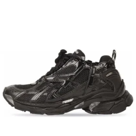 Zapatillas Runner «Malla negra y nailon con detalles transparentes multicolores» 677402W3RB11000