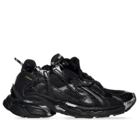 Zapatillas Runner «Malla negra y nailon con detalles transparentes multicolores» 677402W3RB11000