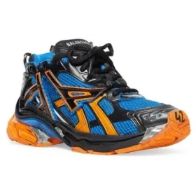 Zapatillas Runner «Malla y nailon azul, naranja y negro» 677403W3RB34719