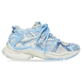 Zapatillas Runner «Malla y nailon en blanco y azul claro» 677402W3RB29744