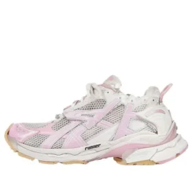 Zapatillas Runner «Malla y nailon rosa bebé y blanco» 677403W3RB39059