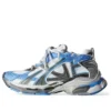 Zapatillas Runner «Nylon azul y gris y tejido similar al gamuza» 772774-W3RNY4912
