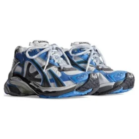 Zapatillas Runner «Nylon azul y gris y tejido similar al gamuza» 772774-W3RNY4912