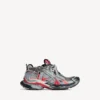 Zapatillas Runner para hombre con degradado en gris/rojo/negro Zapatillas Runner para hombre con degradado en gris/rojo/negro