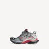 Zapatillas Runner para hombre con degradado en gris/rojo/negro Zapatillas Runner para hombre con degradado en gris/rojo/negro
