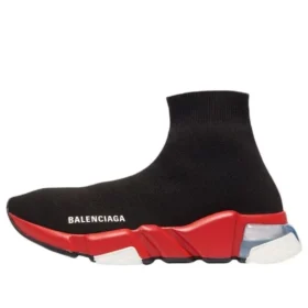 Zapatillas Speed 1.0 «Negro, rojo y blanco con suela transparente» 607544W05GH1038