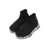 Zapatillas Speed Graffiti «Negro tejido, suela blanca con grafitis» 605942W2DB71006