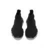 Zapatillas Speed Graffiti «Negro tejido, suela blanca con grafitis» 605942W2DB71006