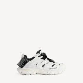 Zapatillas tipo camiseta Track para hombre en blanco