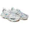 Zapatillas Track 1.0 «Malla blanca y azul con grafitis de nylon» 542023W3SRA9014