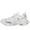 Zapatillas Track 1.0 «Malla blanca y azul con grafitis de nylon» 542436W3SRA9014