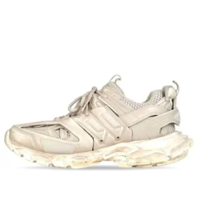 Zapatillas Track 1.0 «Malla y tejido similar al gamuza en beige deslavado y blanco» 542436W3CN29700